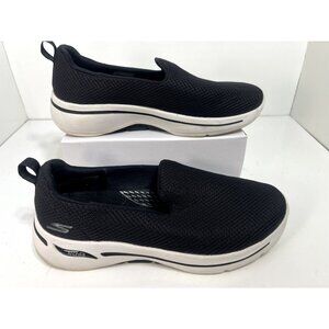 Skechers 124401W Black Slip-On Shoes Women's 8.5